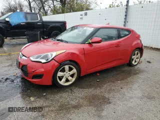2014 Hyundai Veloster RE:FLEX z VIN KMHTC6AD2EU204268, wystawiony jako Copart lot #78651814 z przebiegiem Nie podano mil oraz Szkoda całkowita • Salvage title. Historia ofert i sprzedaży dostępna na DreamBid. Obrazek 1.