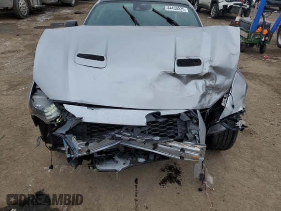 2021 Ford Mustang EcoBoost with VIN 1FA6P8TH3M5135378, listed as a Copart auction lot 44430335 with 11,322 mi miles and Salvage Title. Bid and sale history available at carsss.com. Image 11.