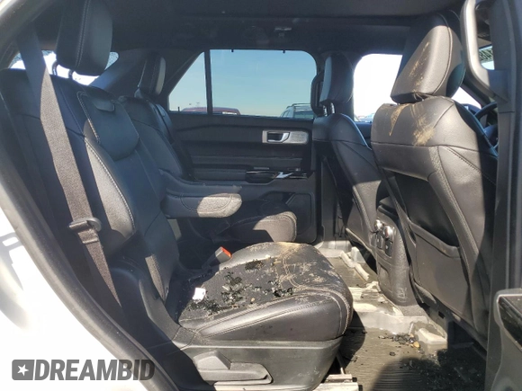 2023 Ford Explorer ST with VIN 1FM5K8GC4PGB32965, listed as a Copart auction lot 47314825 with 0 mi miles and Salvage Title. Bid and sale history available at carsss.com. Image 11.