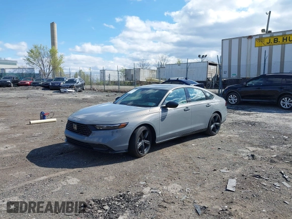 2024 Honda Accord Sport-L with VIN 1HGCY2F79RA065783, listed as a IAAI auction lot 42059481 with 7,390 mi miles and . Bid and sale history available at DreamBid. Image 16.