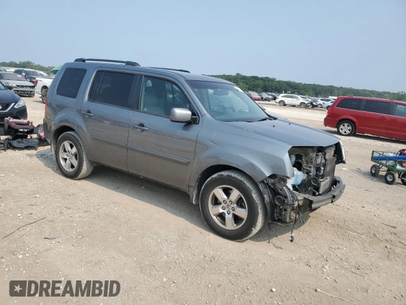 2009 Honda Pilot EX-L with VIN 5FNYF48659B052918, listed as a Copart auction lot 64185004 with 151,021 mi miles and Salvage Title. Bid and sale history available at carsss.com. Image 4.