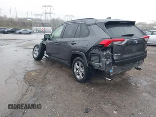 2023 Toyota RAV4 Hybrid XLE with VIN JTMRWRFV5PJ056825, listed as a IAAI auction lot 41912178 with 1 mi miles. Bid and sale history available at carsss.com. Image 3.