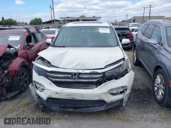 2018 Honda Pilot EX-L with VIN 5FNYF5H58JB029702, listed as a IAAI auction lot 41920659 with 43,851 mi miles. Bid and sale history available at carsss.com. Image 12.