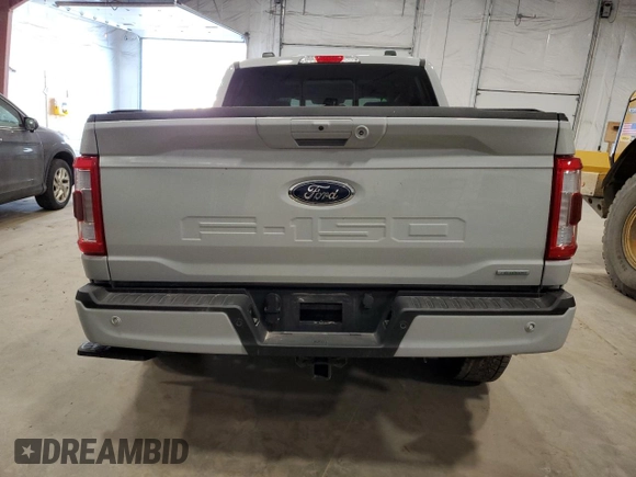 2023 Ford F-150 XL with VIN 1FTFW1E82PFC34533, listed as a Copart auction lot 52734775 with 0 mi miles and Salvage Title. Bid and sale history available at carsss.com. Image 6.