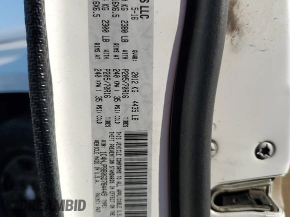2016 Jeep Patriot Sport with VIN 1C4NJPBB0GD784449, listed as a Copart auction lot 58845515 with Not provided miles and Salvage title. Bid and sale history available at DreamBid. Image 13.