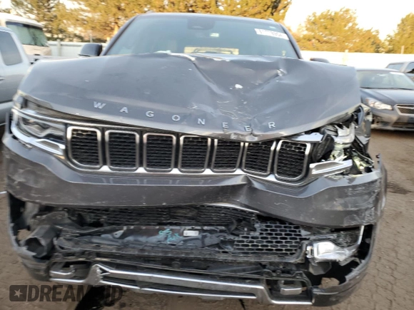 2023 Jeep Wagoneer Series III с VIN 1C4SJVDP1PS547349, выставлен на аукционе Copart как лот 81778954 с пробегом 22 343 миль миль и Списание • Salvage title. История ставок и продаж доступна на DreamBid. Изображение 5.