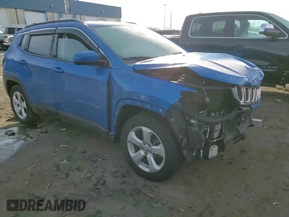 2018 Jeep Compass Latitude with VIN 3C4NJCBB0JT240818, listed as a Copart auction lot 47291675 with 64,679 mi miles and Salvage Title. Bid and sale history available at carsss.com. Image 11.