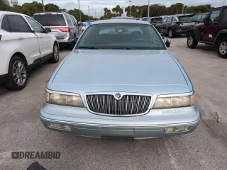 1996 Mercury Grand Marquis GS with VIN 2MELM74W5TX653873, listed as a Copart auction lot 74659254 with 86,589 mi miles and Salvage Title. Bid and sale history available at DreamBid. Image 5.