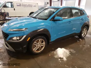 2022 Hyundai Kona SE with VIN KM8K22AB2NU771599, listed as a Copart auction lot 42668475 with 88,137 mi miles and Clean Title. Bid and sale history available at carsss.com. Image 1.
