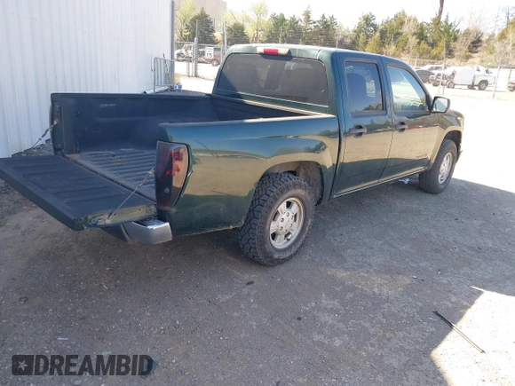 2005 GMC Canyon 1SC SLE Z85 with VIN 1GTCS136558215265, listed as a IAAI auction lot 41836453 with 273,339 mi miles. Bid and sale history available at carsss.com. Image 4.