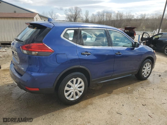 2017 Nissan Rogue S with VIN JN8AT2MV4HW008175, listed as a Copart auction lot 50581225 with 93,250 mi miles and Salvage Title. Bid and sale history available at carsss.com. Image 3.