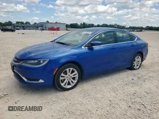 2015 Chrysler 200 Limited with VIN 1C3CCCAB7FN600021, listed as a Copart auction lot 65598725 with 141,608 mi miles and Clean title. Bid and sale history available at DreamBid. Image 1.