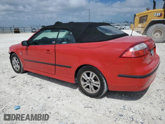 2006 Saab 9-3 with VIN YS3FD79Y566110279, listed as a Copart auction lot 51742905 with 140,976 mi miles and Salvage Title. Bid and sale history available at carsss.com. Image 2.
