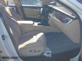 2016 Hyundai Genesis 3.8L with VIN KMHGN4JE6GU126346, listed as a IAAI auction lot 41375161 with 111,932 mi miles. Bid and sale history available at carsss.com. Image 5.