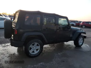 2018 Jeep Wrangler JK Unlimited Sport S with VIN 1C4HJWDG3JL938178, listed as a Copart auction lot 82304604 with 80,302 mi miles and Salvage Title. Bid and sale history available at carsss.com. Image 3.