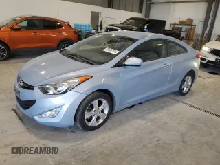 2013 Hyundai Elantra Coupe GS with VIN KMHDH6AE7DU006055, listed as a Copart auction lot 83634104 with 75,134 mi miles and Clean Title. Bid and sale history available at carsss.com. Image 1.