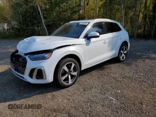 2024 Audi Q5 S line Prestige with VIN WA1FAAFY7R2067555, listed as a Copart auction lot 75398384 with 11,038 mi miles and Salvage title. Bid and sale history available at DreamBid. Image 1.