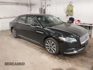 2017 Lincoln Continental Premiere with VIN 1LN6L9PK6H5600741, listed as a IAAI auction lot 41759909 with 263,234 mi miles. Bid and sale history available at carsss.com. Image 1.