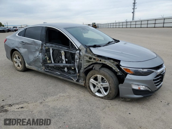 2023 Chevrolet Malibu LT with VIN 1G1ZD5STXPF185349, listed as a Copart auction lot 50001675 with 41,591 mi miles and Salvage Title. Bid and sale history available at DreamBid. Image 4.