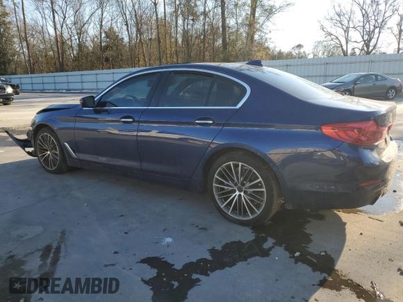 2017 BMW 5 Series 530i with VIN WBAJA5C39HG894312, listed as a Copart auction lot 42508685 with Not Provided miles and Salvage Title. Bid and sale history available at carsss.com. Image 2.