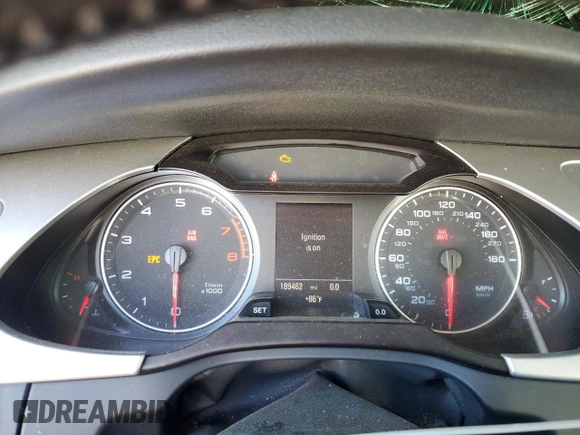 2010 Audi A4 Premium Plus z VIN WAUHFAFL5AN041010, wystawiony jako Copart lot #74485374 z przebiegiem 189 462 mil mil oraz Szkoda całkowita • Salvage title. Historia ofert i sprzedaży dostępna na DreamBid. Obrazek 9.
