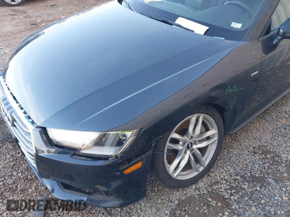 2017 Audi A4 Season of Audi Premium with VIN WAUDNAF41HN041235, listed as a IAAI auction lot 41136289 with 46,754 mi miles. Bid and sale history available at carsss.com. Image 6.
