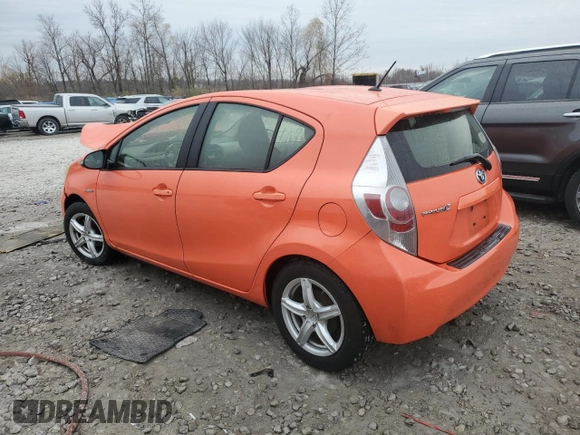 2012 Toyota Prius One with VIN JTDKDTB3XC1026707, listed as a Copart auction lot 82459024 with Not Provided miles and Clean Title. Bid and sale history available at carsss.com. Image 2.