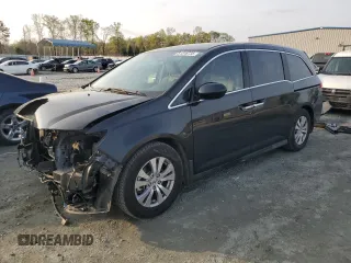 2016 Honda Odyssey EX-L z VIN 5FNRL5H67GB058896, wystawiony jako Copart lot #51318735 z przebiegiem 62 421 mil mil oraz Szkoda całkowita • Salvage title. Historia ofert i sprzedaży dostępna na DreamBid. Obrazek 1.
