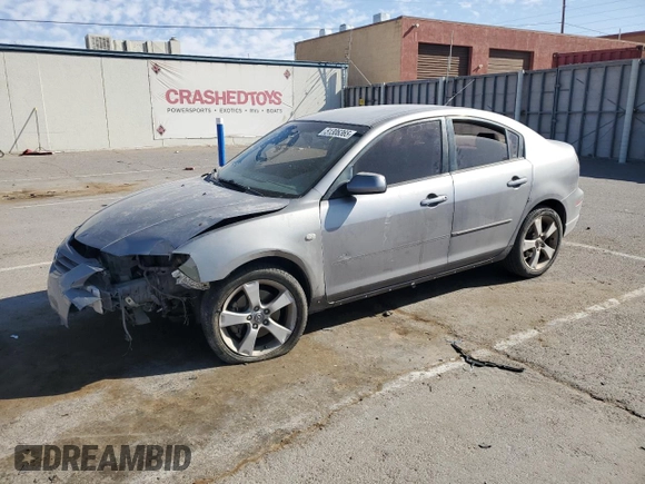 2005 Mazda 3 s with VIN JM1BK123051308514, listed as a Copart auction lot 51306365 with 185,771 mi miles and Salvage Title. Bid and sale history available at DreamBid. Image 1.