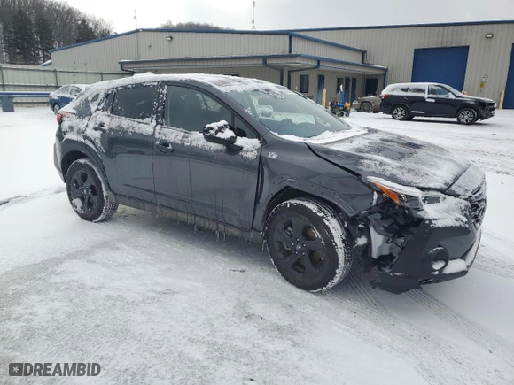 2024 Subaru Crosstrek with VIN JF2GUABC6R8885658, listed as a Copart auction lot 45556085 with NaN miles and Salvage Title. Bid and sale history available at carsss.com. Image 4.
