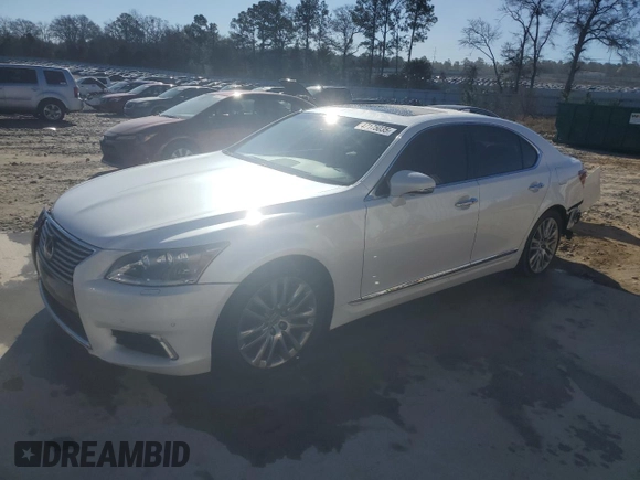 2016 Lexus LS 460 z VIN JTHBL5EF0G5140720, wystawiony jako Copart lot #47175035 z przebiegiem 65 954 mil mil oraz Szkoda całkowita • Salvage title. Historia ofert i sprzedaży dostępna na DreamBid. Obrazek 1.
