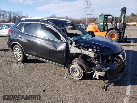 2018 Nissan Rogue SV with VIN KNMAT2MV9JP563179, listed as a Copart auction lot 86815994 with 81,281 mi miles and Clean Title. Bid and sale history available at carsss.com. Image 4.