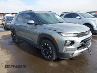 2023 Chevrolet TrailBlazer LT with VIN KL79MPS22PB164235, listed as a IAAI auction lot 41266381 with 26,692 mi miles. Bid and sale history available at carsss.com. Image 1.