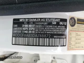 2013 Mercedes-Benz C 300 Sport z VIN WDDGF8AB3DA788872, wystawiony jako Copart lot #56325655 z przebiegiem 173 183 mil mil oraz Szkoda całkowita • Salvage title. Historia ofert i sprzedaży dostępna na DreamBid. Obrazek 12.