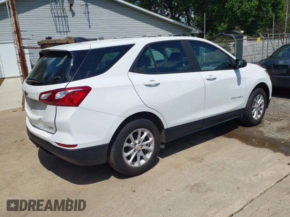 2020 Chevrolet Equinox LS z VIN 3GNAXSEVXLS602800, wystawiony jako IAAI lot #42268052 z przebiegiem 96 159 mil mil oraz . Historia ofert i sprzedaży dostępna na DreamBid. Obrazek 4.