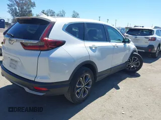 2020 Honda CR-V EX with VIN 2HKRW1H54LH422078, listed as a IAAI auction lot 41865889 with 34,513 mi miles and . Bid and sale history available at carsss.com. Image 4.
