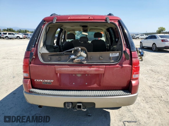 2004 Ford Explorer Eddie Bauer with VIN 1FMZU74E24ZA97712, listed as a Copart auction lot 70296244 with Not provided miles and Salvage title. Bid and sale history available at DreamBid. Image 6.