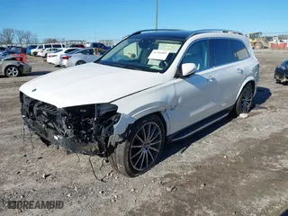 2023 Mercedes-Benz GLS with VIN 4JGFF5KE7PA919217, listed as a IAAI auction lot 41385884 with 14,283 mi miles. Bid and sale history available at carsss.com. Image 18.