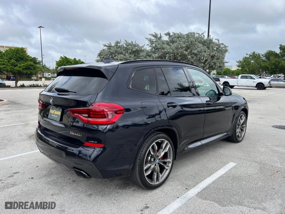 2021 BMW X3 M40i with VIN 5UXTY9C00M9G99039, listed as a Copart auction lot 47097915 with 22,055 mi miles and Non Repairable. Bid and sale history available at carsss.com. Image 3.