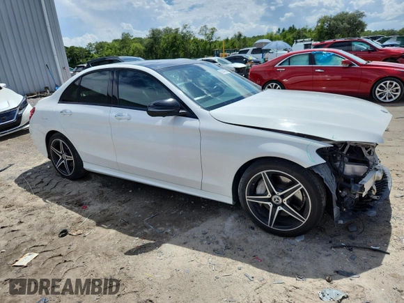 2018 Mercedes-Benz C 300 z VIN WDDWF4JB9JR376909, wystawiony jako Copart lot #62844555 z przebiegiem 80 150 mil mil oraz Szkoda całkowita • Salvage title. Historia ofert i sprzedaży dostępna na DreamBid. Obrazek 4.