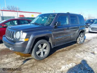 2017 Jeep Patriot High Altitude with VIN 1C4NJRFB7HD155035, listed as a IAAI auction lot 41321477 with 83,027 mi miles. Bid and sale history available at carsss.com. Image 2.