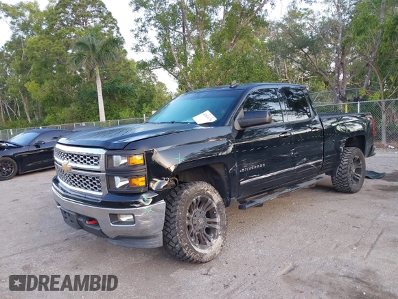 2015 Chevrolet Silverado 1500 LT with VIN 1GCVKREC3FZ241773, listed as a IAAI auction lot 42054178 with 146,304 mi miles. Bid and sale history available at carsss.com. Image 2.