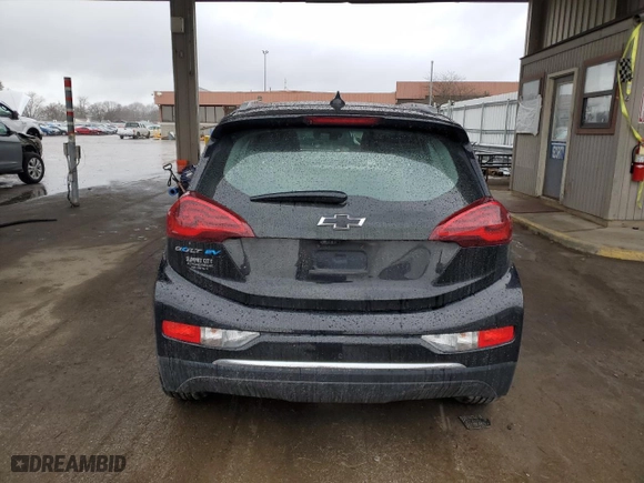 2020 Chevrolet Bolt EV Premier with VIN 1G1FZ6S02L4116810, listed as a Copart auction lot 47164655 with 128,246 mi miles and Salvage Title. Bid and sale history available at carsss.com. Image 6.