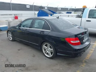 2013 Mercedes-Benz C-Class C 250 Sport with VIN WDDGF4HB7DA783141, listed as a IAAI auction lot 41788954 with 1 mi miles. Bid and sale history available at carsss.com. Image 3.