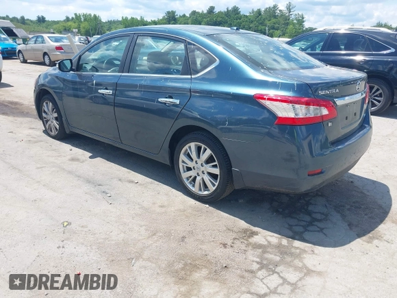 2014 Nissan Sentra SV with VIN 3N1AB7AP4EY324071, listed as a IAAI auction lot 42592981 with 45,921 mi miles and . Bid and sale history available at DreamBid. Image 3.