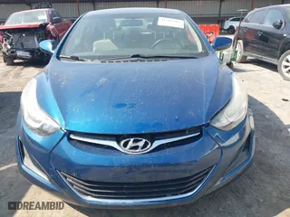 2014 Hyundai Elantra SE with VIN KMHDH4AEXEU044207, listed as a IAAI auction lot 41793567 with 85,102 mi miles. Bid and sale history available at carsss.com. Image 6.