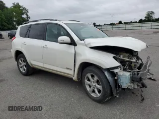 2012 Toyota RAV4 Limited with VIN 2T3YF4DV3CW132877, listed as a Copart auction lot 58410945 with Not provided miles and Salvage title. Bid and sale history available at DreamBid. Image 4.
