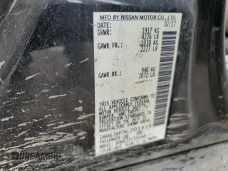 2017 Nissan Altima SR with VIN 1N4AL3AP7HC201418, listed as a Copart auction lot 54689335 with Not provided miles and Salvage title. Bid and sale history available at DreamBid. Image 13.