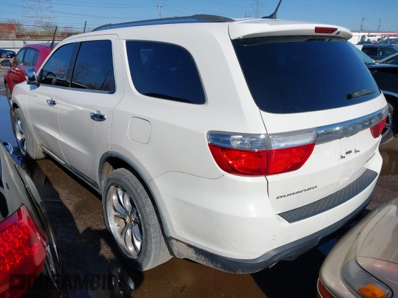 2012 Dodge Durango Citadel with VIN 1C4SDHET4CC180732, listed as a IAAI auction lot 41872508 with 127,081 mi miles and . Bid and sale history available at DreamBid. Image 3.