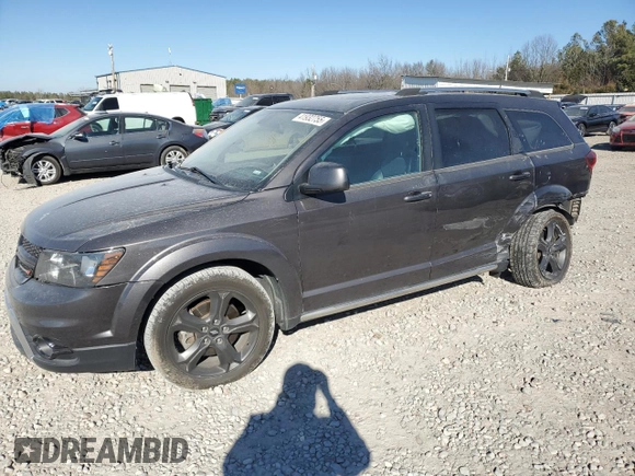 2020 Dodge Journey Crossroad with VIN 3C4PDCGB4LT266981, listed as a Copart auction lot 41932755 with 84,794 mi miles and Salvage Title. Bid and sale history available at carsss.com. Image 1.